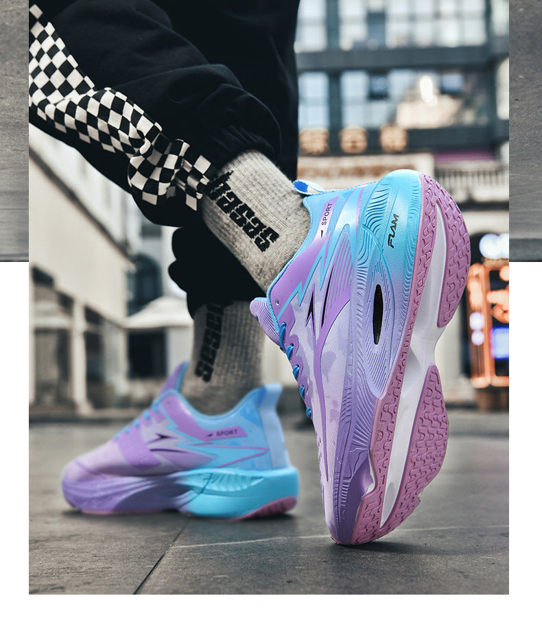 Burning3Professional Marathon TEAM Running Shoes Full Palm Carbon Plate Racing Mesh Breathable Shock Absorption Running Shoes Fei Ran2.5