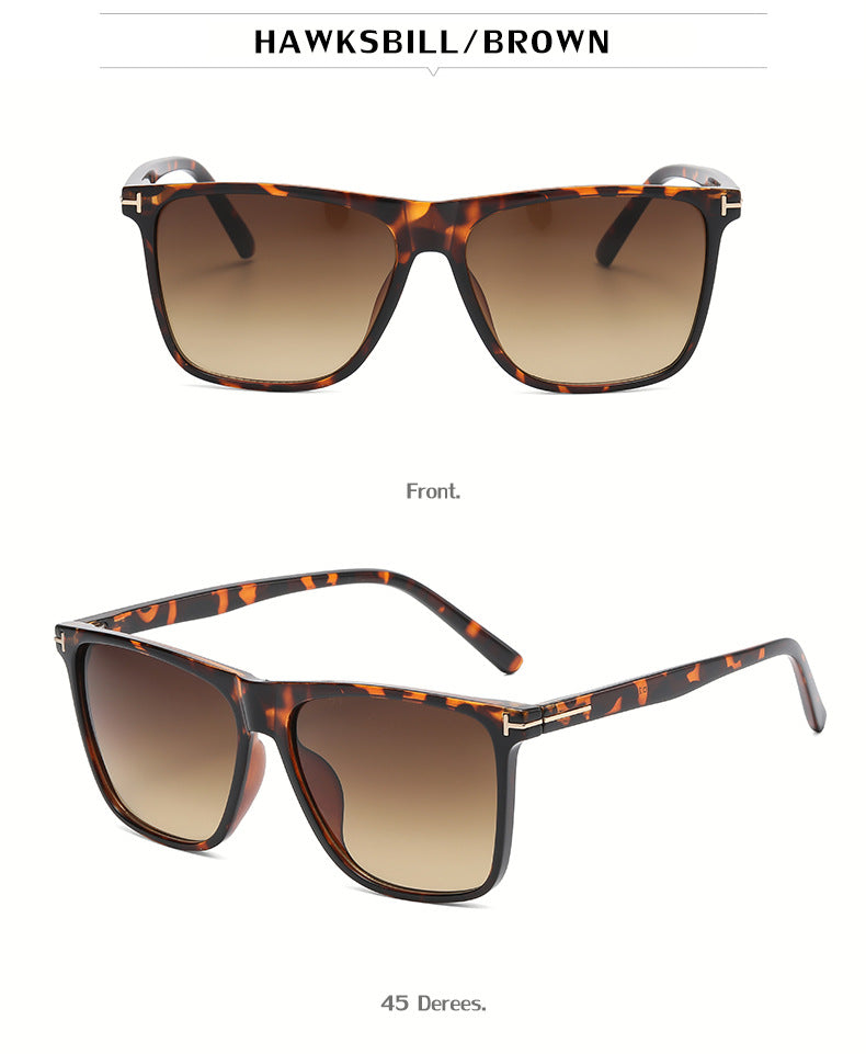 2025New style square frame sunglasses for women with a high-end feel ins Fashionable Men's Sunglasses with UV Protection sunglasses