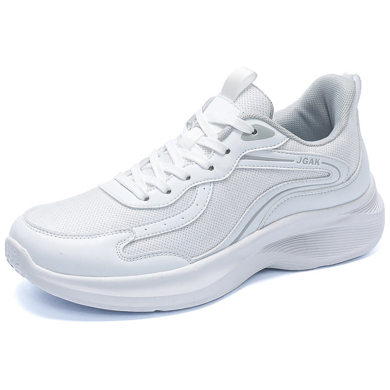 Plus Size Men's Fashion Casual Sneakers Trendy Versatile Breathable Mesh Shoes Lightweight Running Shoes Luxury Travel Shoes