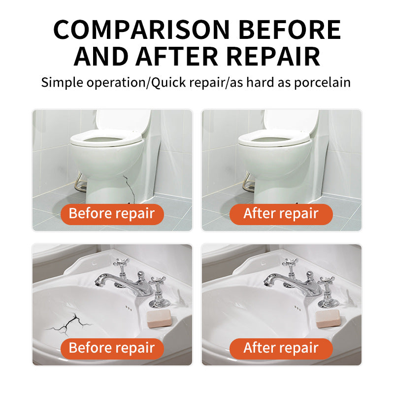 QIDAXIA Ceramic Repair Paste Household Marble Bathtub Wash Basin Bonding Glue Tile Repair Glue