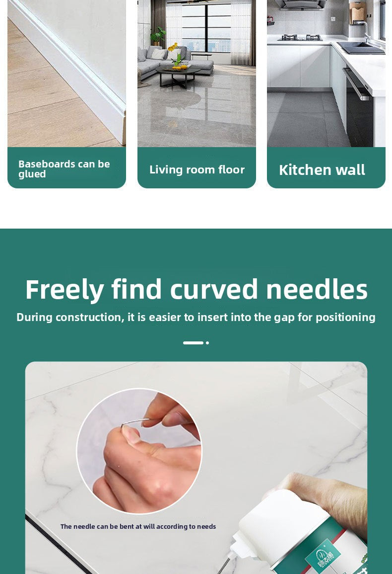 Tile Void Filler Water-Based Odorless Tile Adhesive Strong Glue Wholesale Ceramic Tile Repair