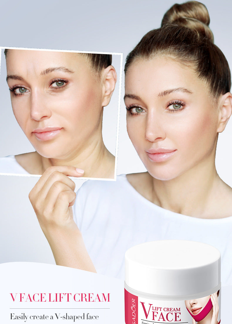 V Face Tightening Cream30gSADOER Facial Lifting and Firming Skin Facial Cream  Foreign Trade Wholesale