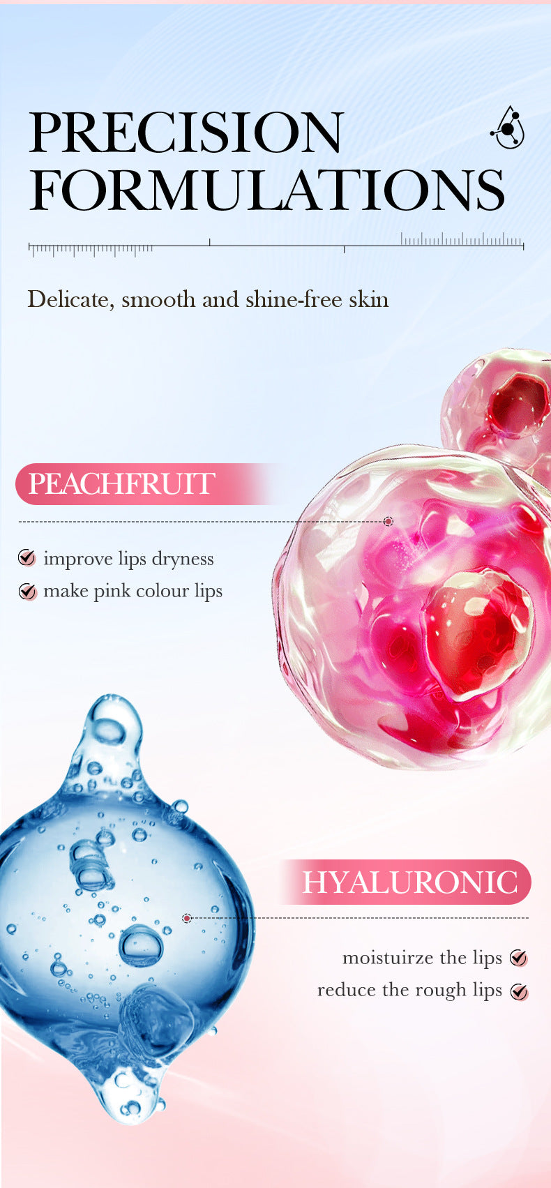 5Niacinamide Lip Mask SADOER Pink anti-chapped hydrating lip balm  wholesale
