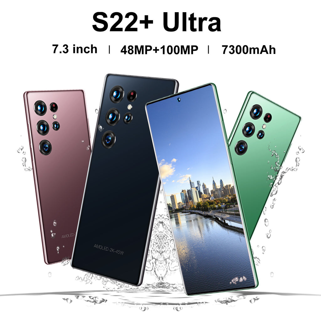 2024New Product S22+UItre Mobile Phone16+1T In-stock Smartphones Direct from Factory