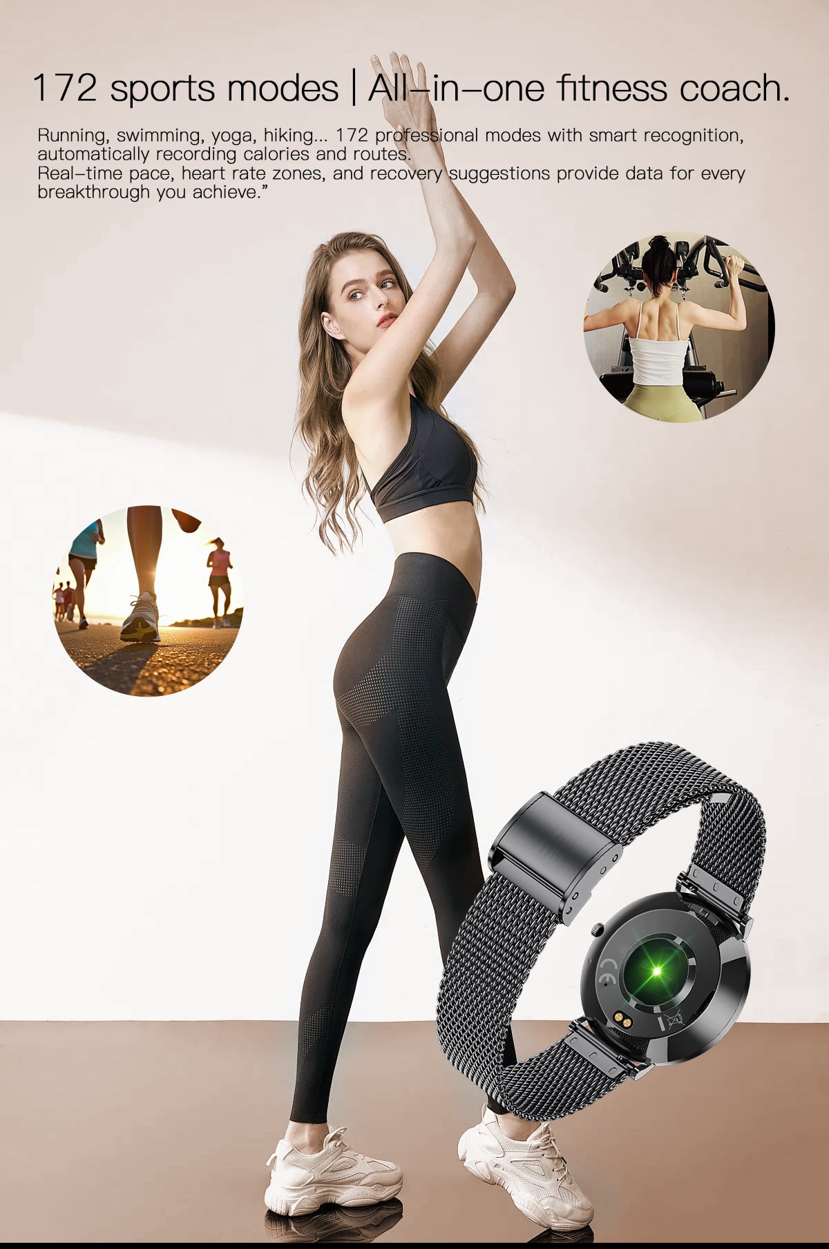 T8 Ultra Smart Watch Bluetooth Call Heart Rate Step Sleep Depth Waterproof Three-Proof Sports Women's Watch