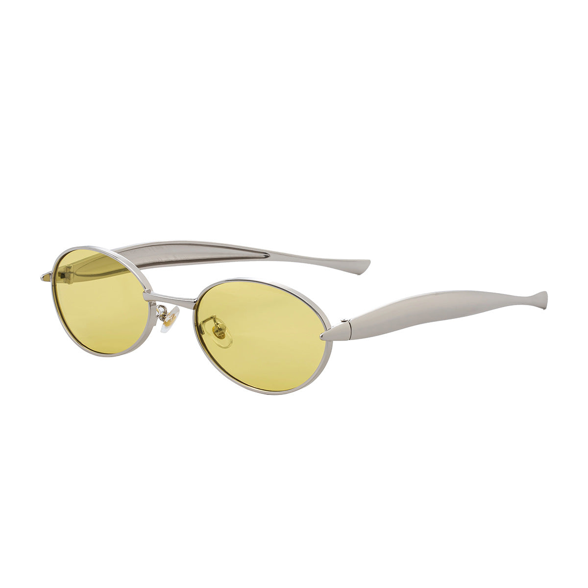 Oval Sunglasses for Women2025New European and American Style Personality Sunglasses with High-end Feel, Sun Protection, Trendy Fashion Glasses