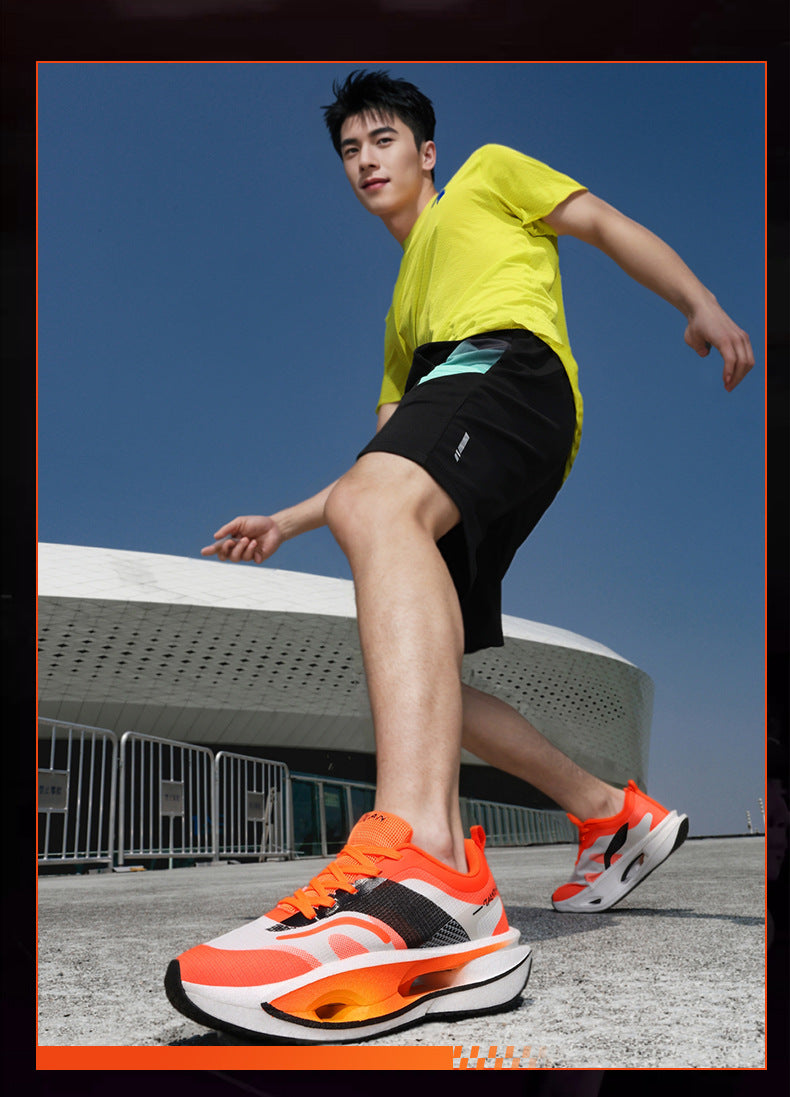 2025Spring New Ultra-light Breathable Professional Marathon Shoes are Truly Explosive+Carbon plate sports running shoes for men and women couples