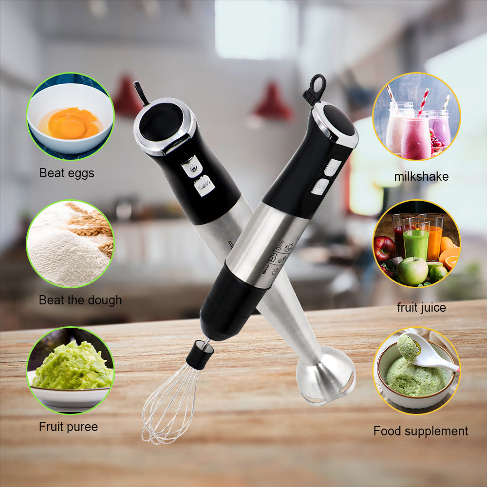 EU Standard Multifunctional Kitchen Handheld Cooking Stick Baby Food Electric Stirring Stick Cooking Machine Juicer Vegetable Chopper