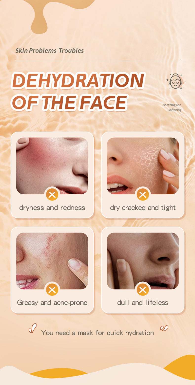Baby Face Mask25g SADOER Moisturizing, hydrating, skin-smoothing facial mask sheets for cross-border foreign trade wholesale