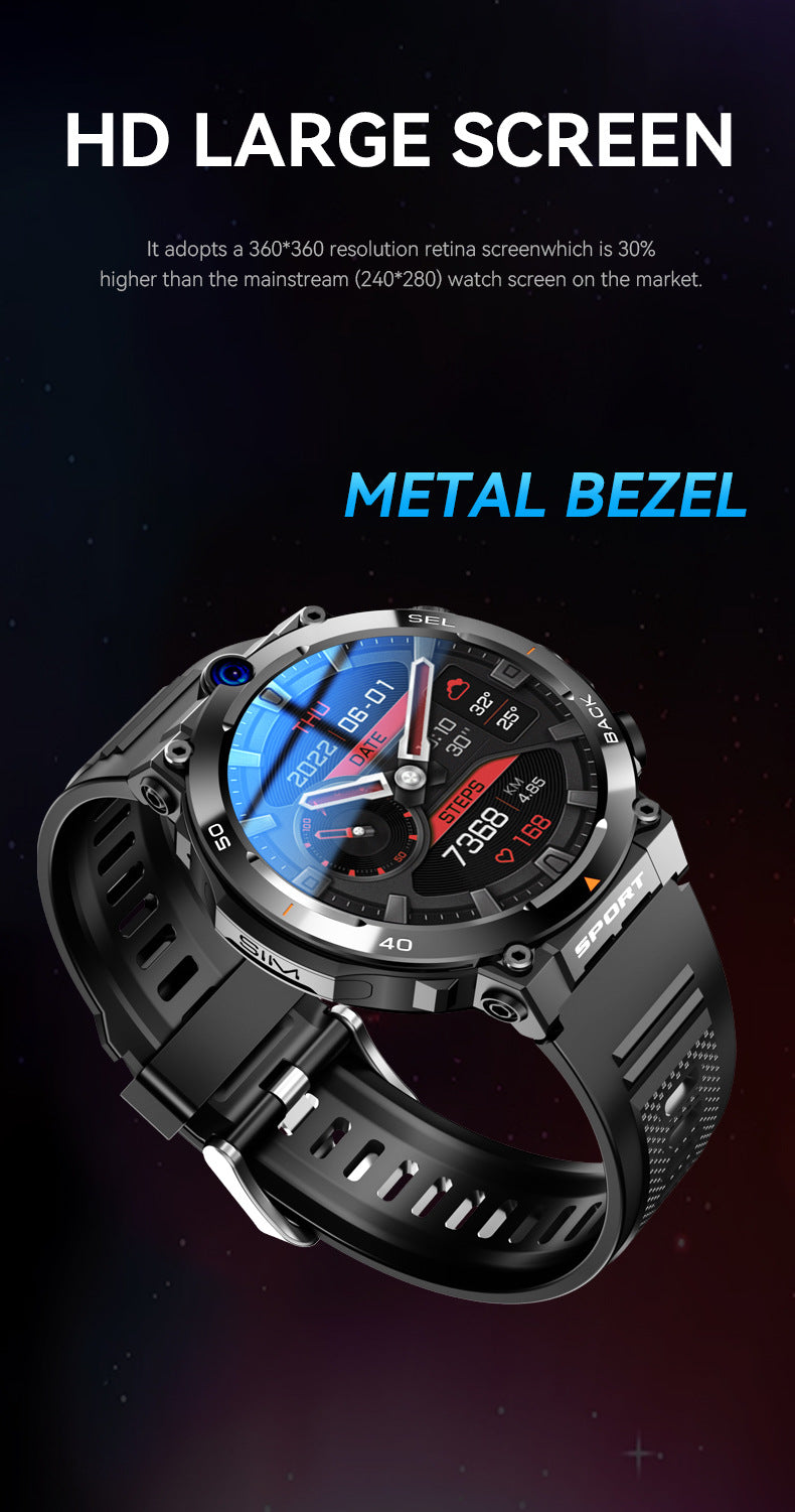H10Smart Watch5G Full Netcom SIM Card Google Store Support APP Download Dual Camera Video Call
