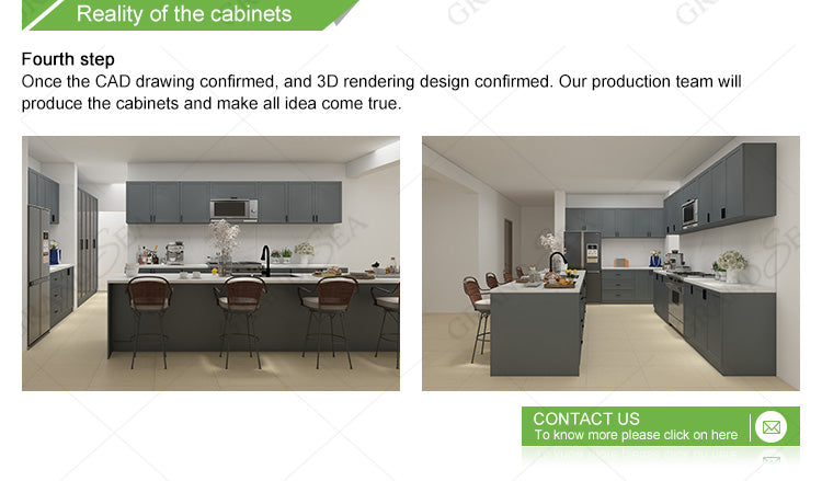 Modern Acrylic Kitchen Design Unit Cabinet Door Modular Lacquer Kitchen Cabinet