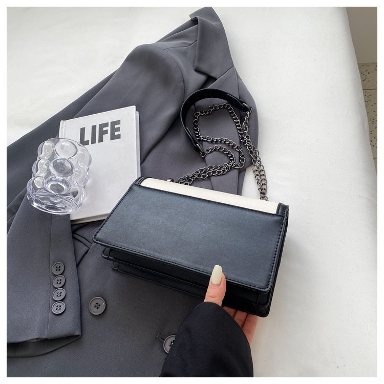 Niche Design Crossbody Bag for Women2024New Trendy Spring Fashion Quilted Chain Bag Textured Single Shoulder Small Square Bag