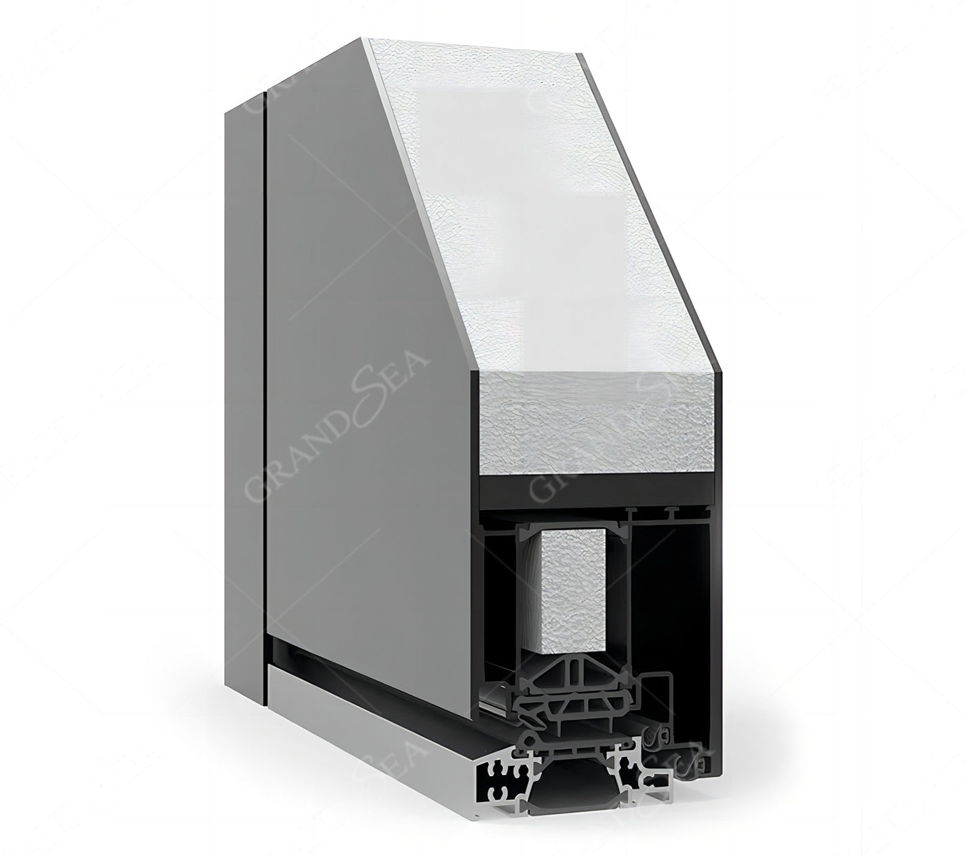 Luxury Design Entrance Door Exterior Security Front Pivot Door Modern Entry Black Wooden Aluminum Pivot Door