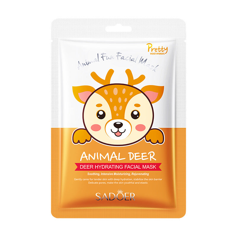 Animal Zebra Pattern Skin Rejuvenation Mask SADOER Moisturizing and Hydrating Face Mask  Wholesale