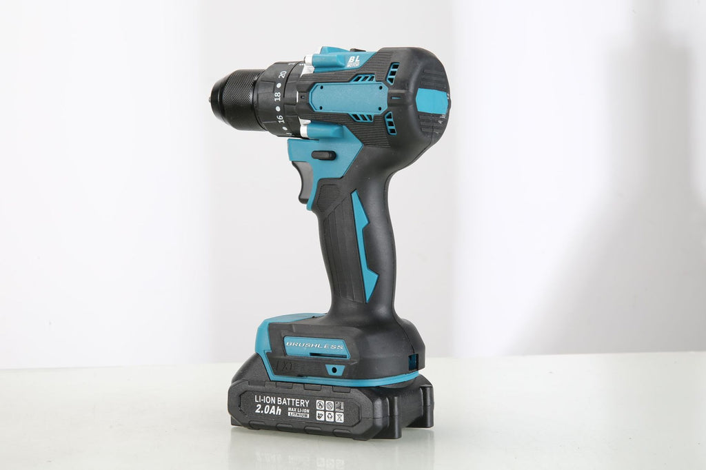 Manufacturer In-Stock Multi-Function Set Electric Drill Box Dual-Speed Impact Lithium Electric Drill Household Electric Screwdriver