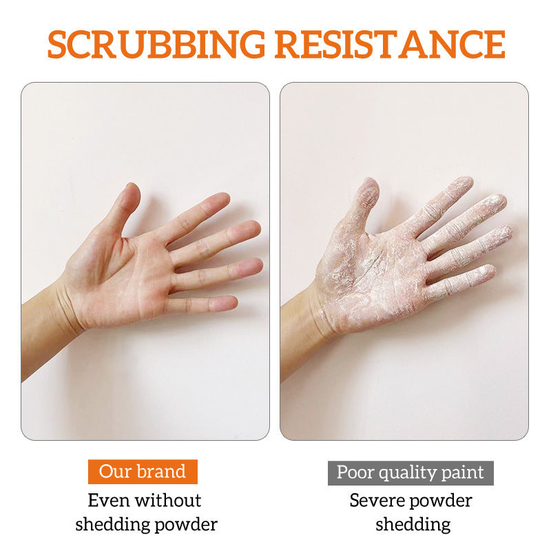 Wall Repair Small Roller Latex Paint Indoor Household Odorless Wall Renovation Stain Removal Coating Latex Paint