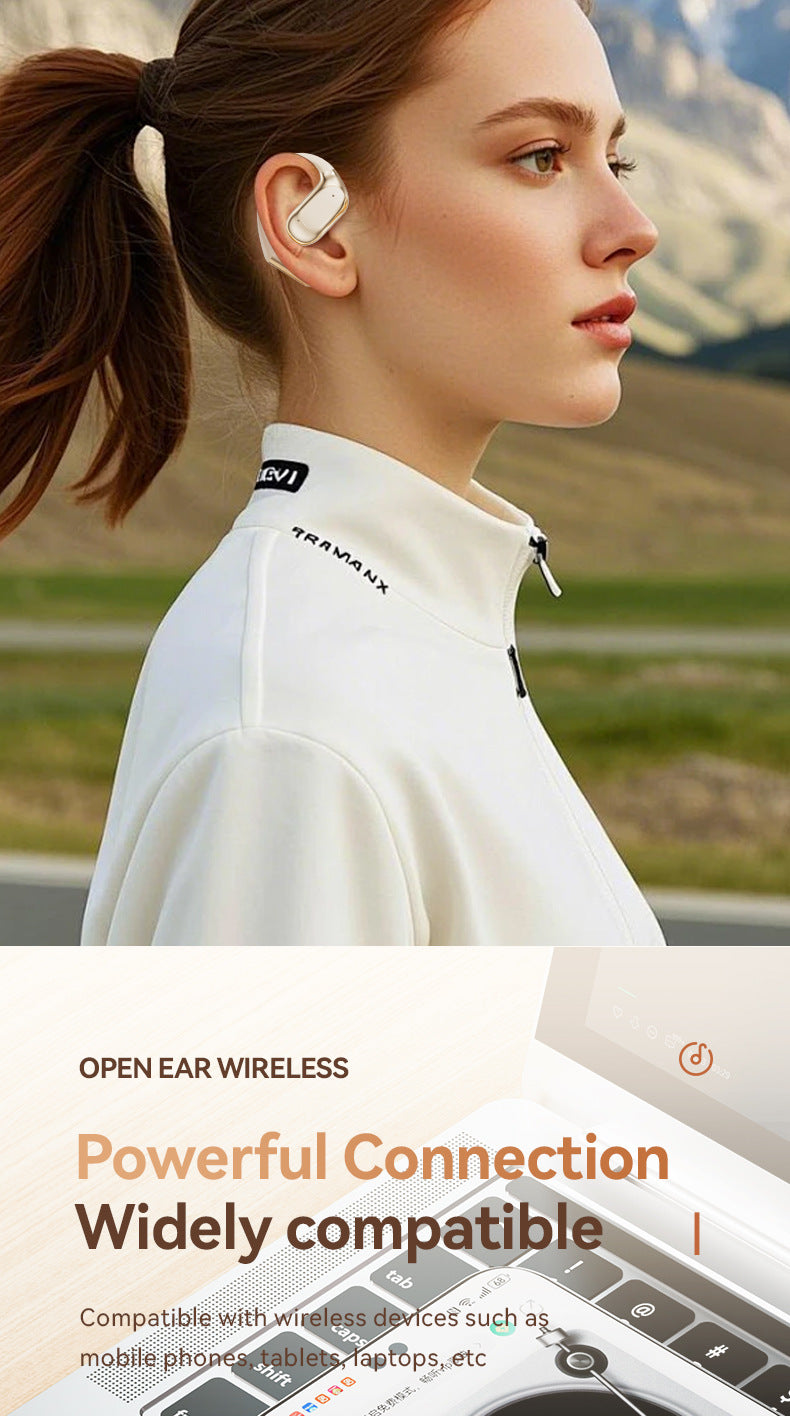 New M115Bluetooth Headset OWS Ear-hook style ultra-long battery life high appearance wireless Bluetooth earphones wholesale