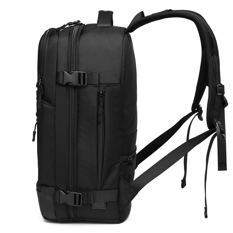 OZUKO Men's Backpack1715-inch Laptop Bag Business Travel Large Capacity Waterproof Commuting Sports Backpack