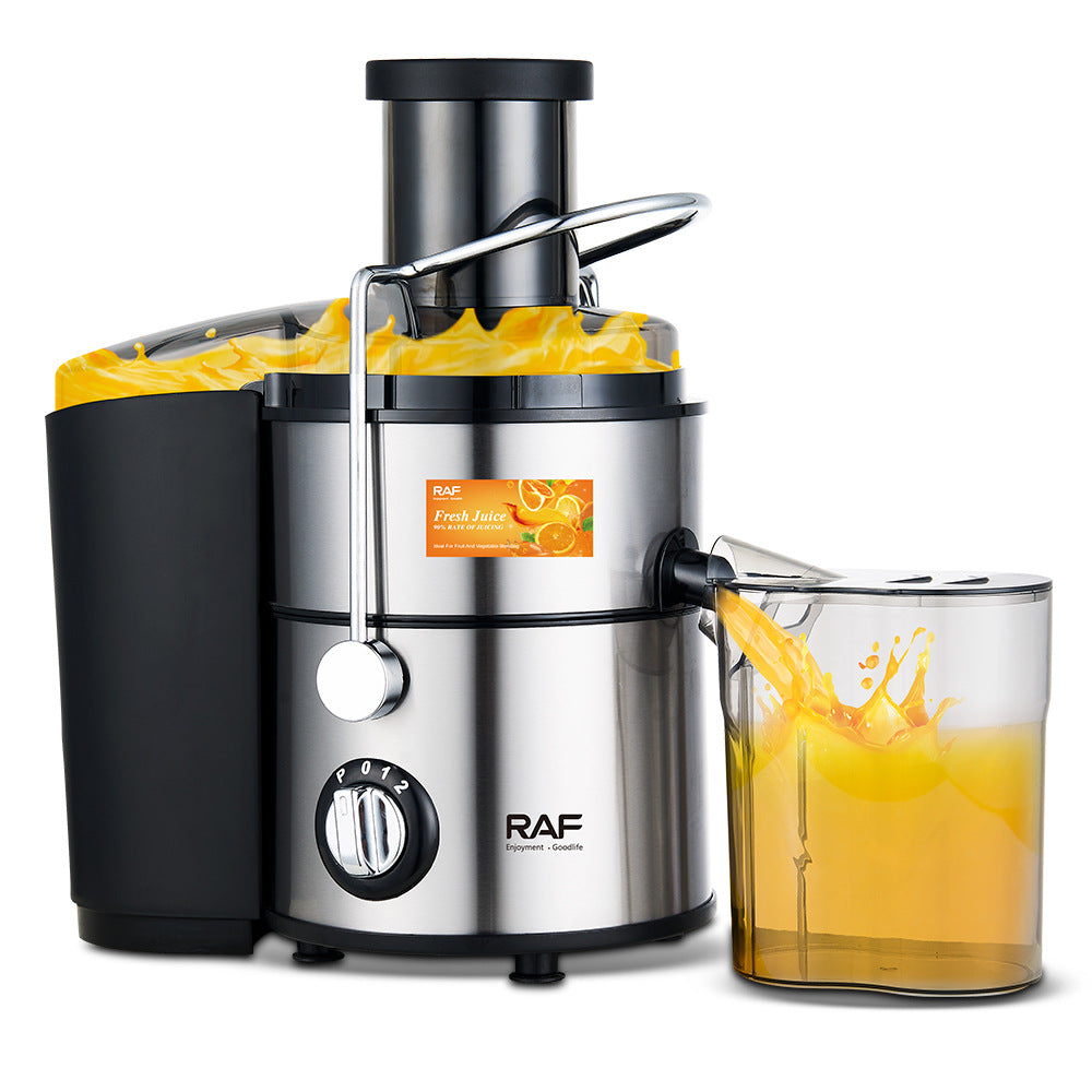RAF Stainless Steel Juicer Children's Fruit Juice Machine/l Cooking Machine/Juicer Extractor with Juice and Pulp Separation R.2806