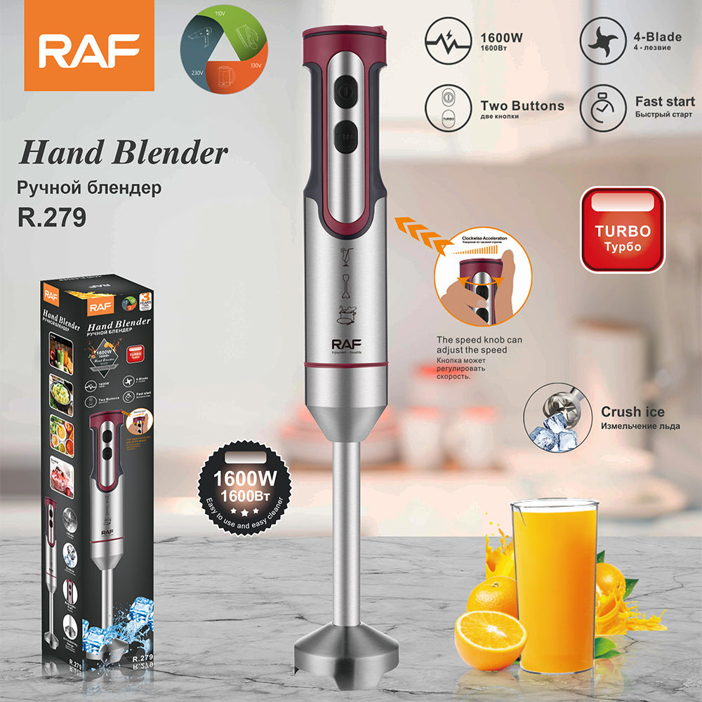 RAF EU Standard Multifunctional Household Food Processor Blender for Baby Food, Baking, and Juicing279