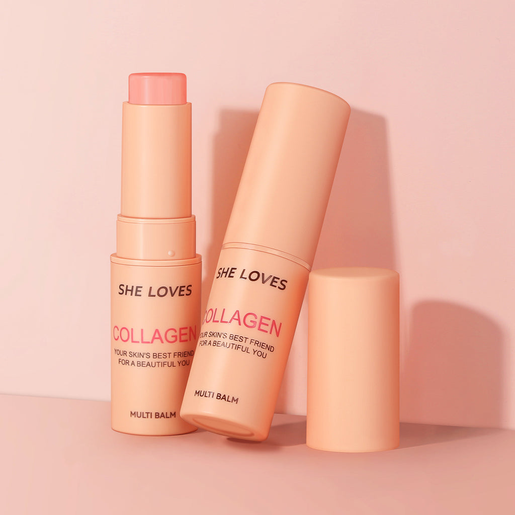 Exclusive Supply sheloves Collagen Essence Stick Moisturizing, Wrinkle-Reducing, Lifting, and Firming Facial Care Essence