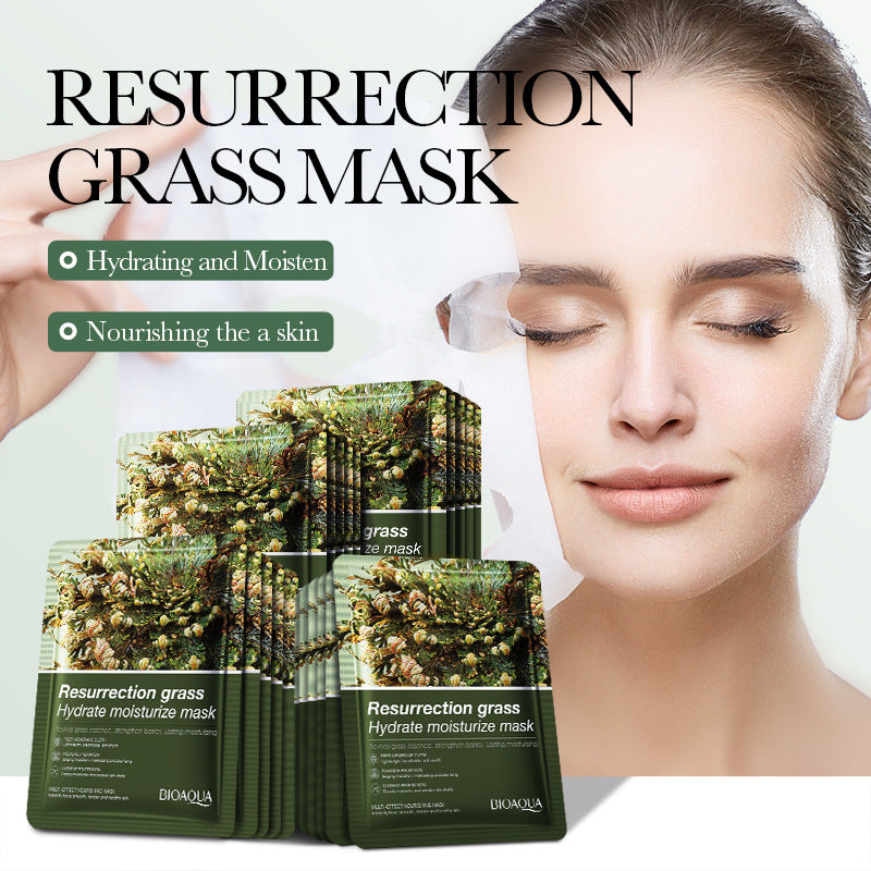 Mask BIOAOUA White Truffle Moisturizing Caviar Nourishing Resurrection Grass Hydrating  Wholesale