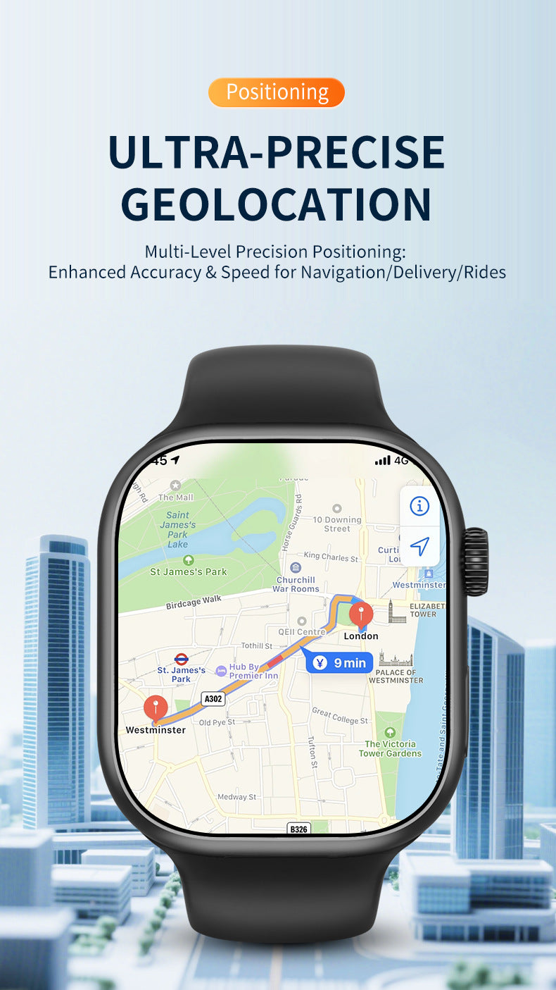 M16Smart Watch5G Plug-in Card Full Netcom Google Store APP Download S10 Max Honeycomb Panel Video Call