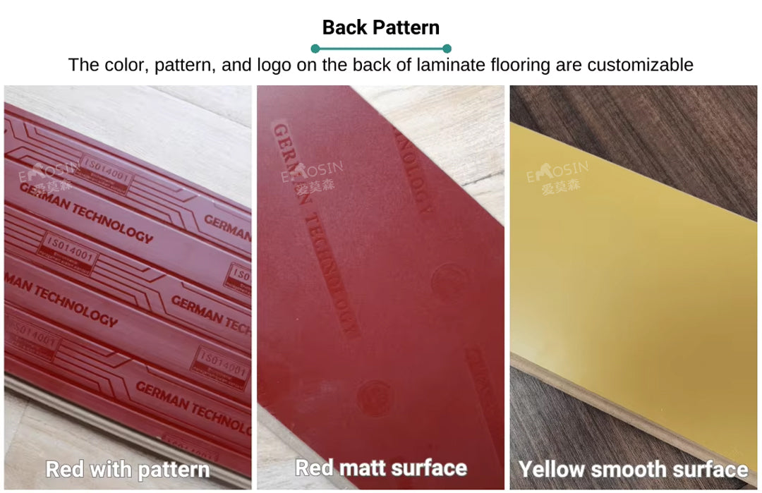 pink Blue Grey Dark Brown Purple Yellow Solid Color Laminate Flooring