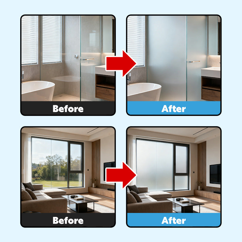New Product with Large Roller Glass Frosted Paint Translucent Non-See-Through Office Bathroom Privacy Anti-Peeping Quick-Dry