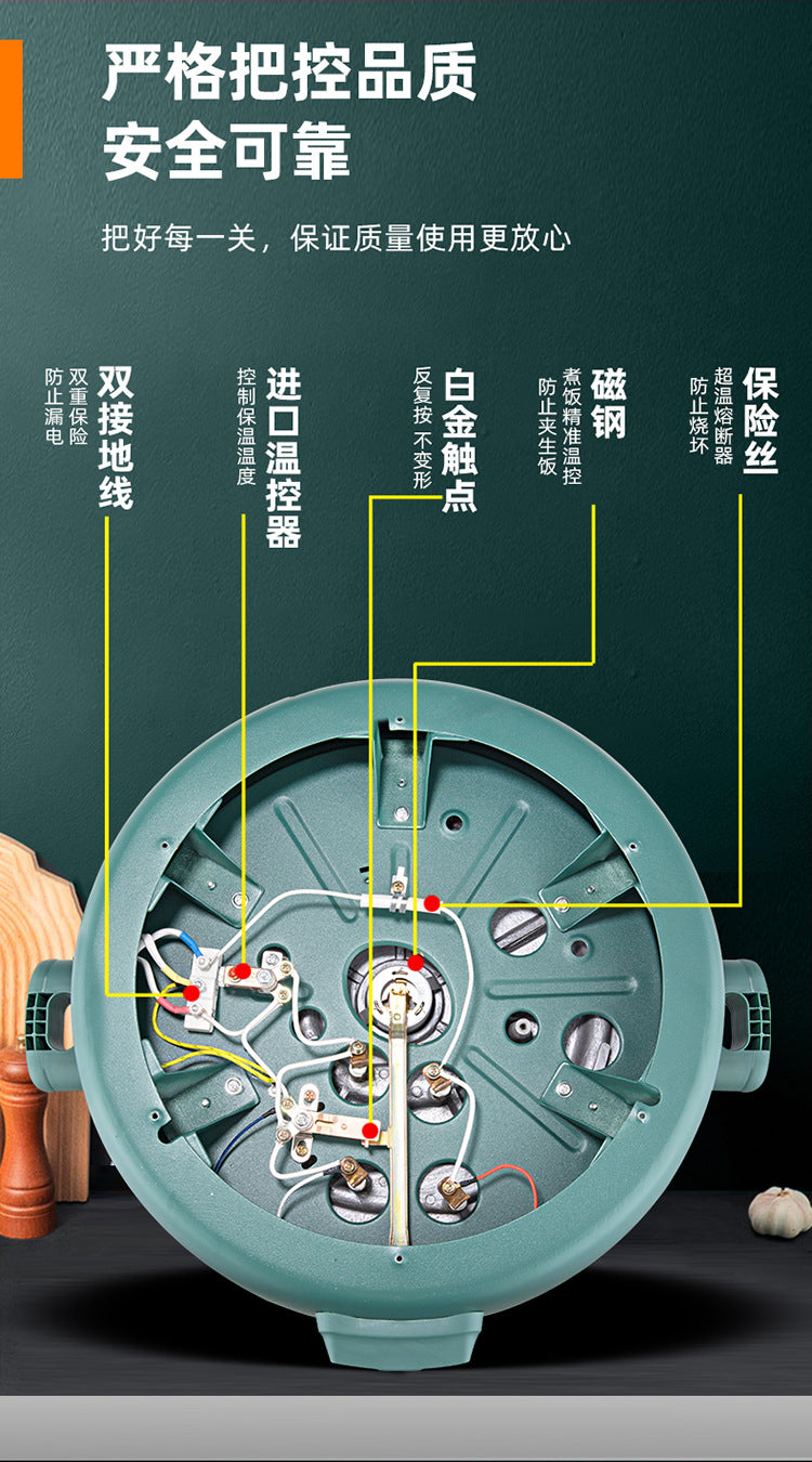 Factory New Dropshipping Model8L45L Large Rice Cooker6-70Hotel commercial large capacity extra-large rice cooker