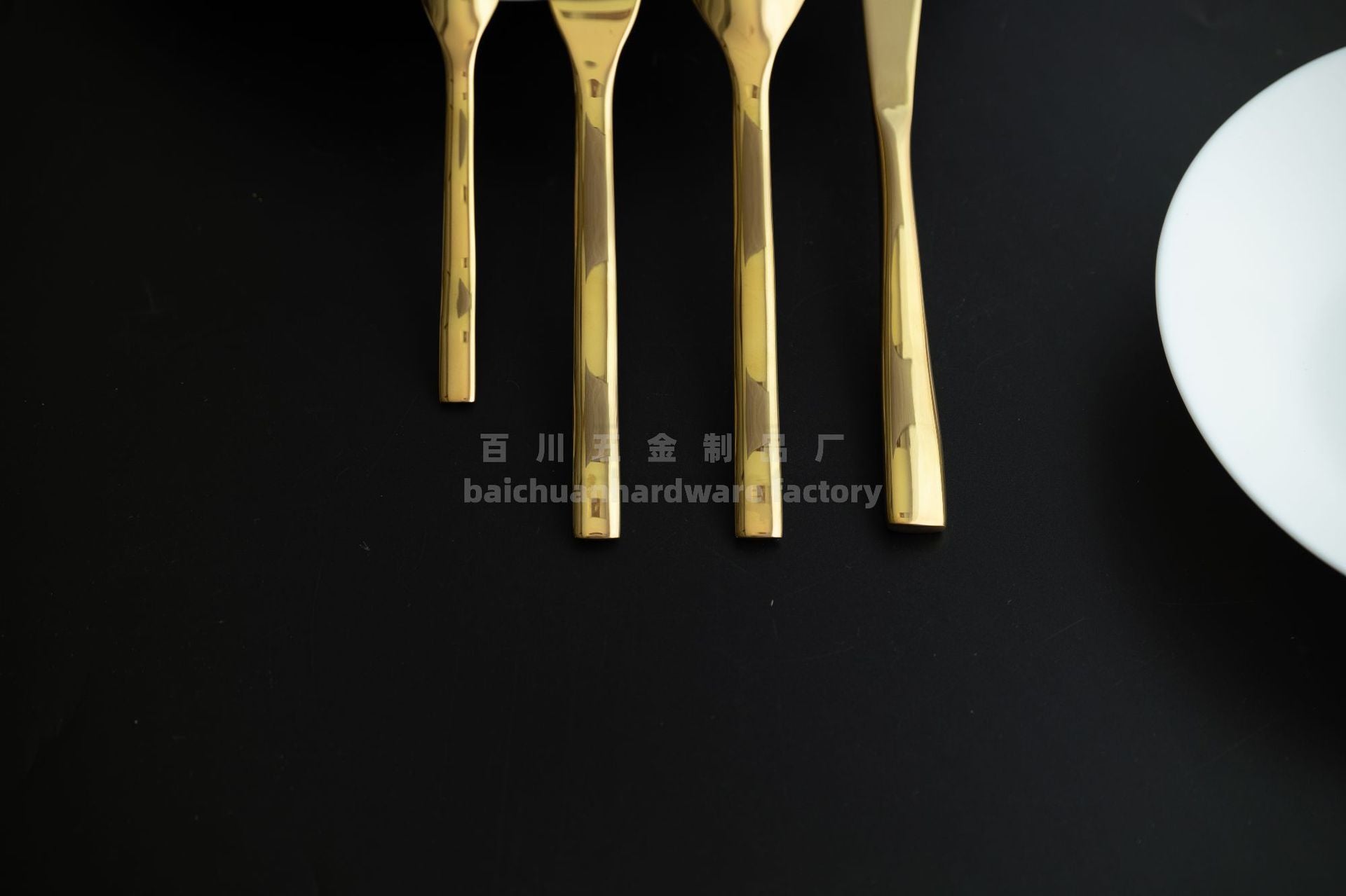 Nordic Style ins304Stainless Steel Steak Knife Fork Spoon Wave Pattern Creative Simple Western Dining Utensils Hotel Supplies Wholesale