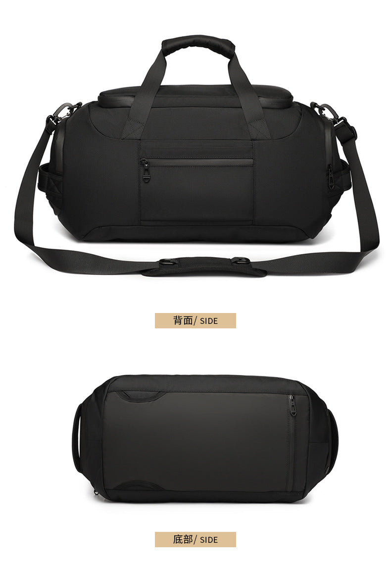 Dry Wet Separation Travel Gym Bag Men Large Capacity Handheld Shoulder Bag Multifunctional Sports Outdoor Travel Bag