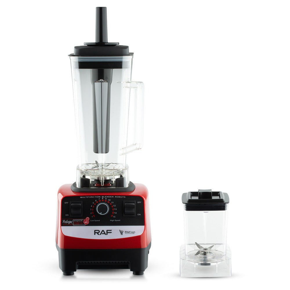 RAF European Standard Multifunctional Electric Juicer Stainless Steel Blender Household Fruit and Vegetable Juicer Soy Milk Maker Bean Grinder