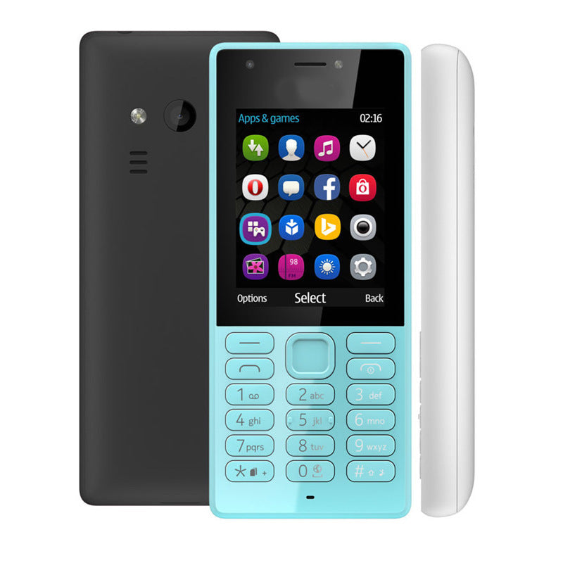 216Elderly Phone  2G Non-Smartphone Straight Button Dual-SIM Elderly Phone Wholesale