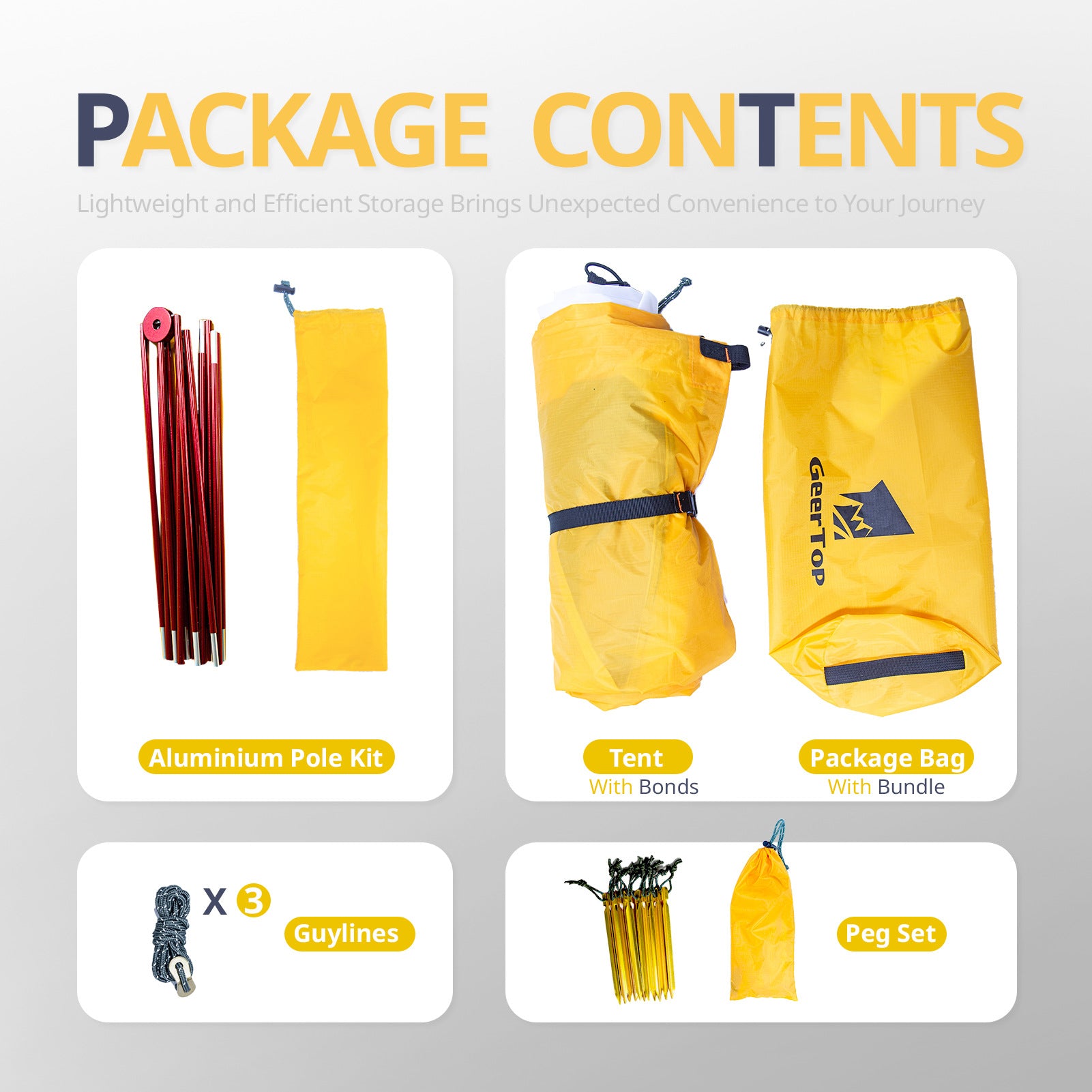 Outdoor Supplies Tent Outdoor Camping Double Layer Tent Thickened Waterproof Windproof Camping Hiking Mountaineering Tent