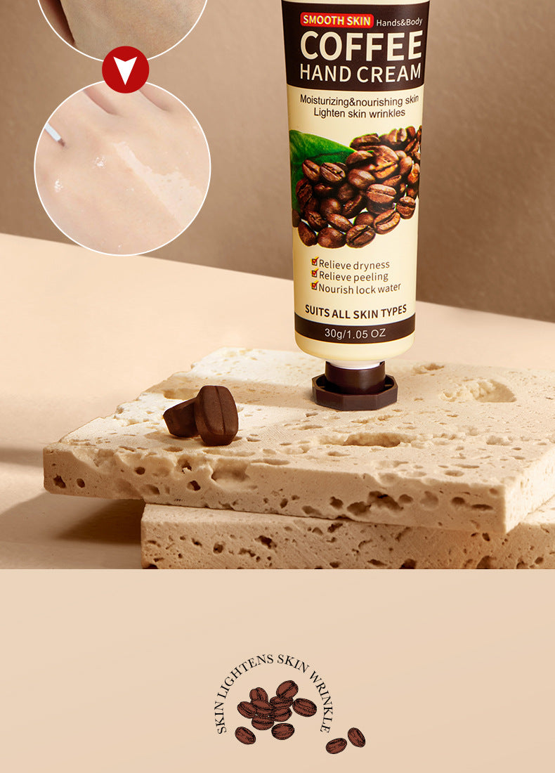 Coffee Hand Cream30g SADOER Moisturizing, anti-chapped, hydrating hand cream for  foreign trade wholesale