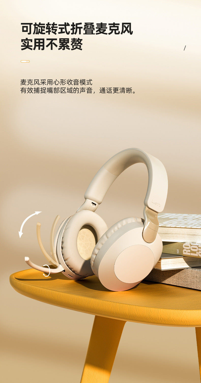 Wireless Headset Bluetooth Earphones with Mic Comfortable to Wear Long Battery Life High Sound Quality High Fidelity