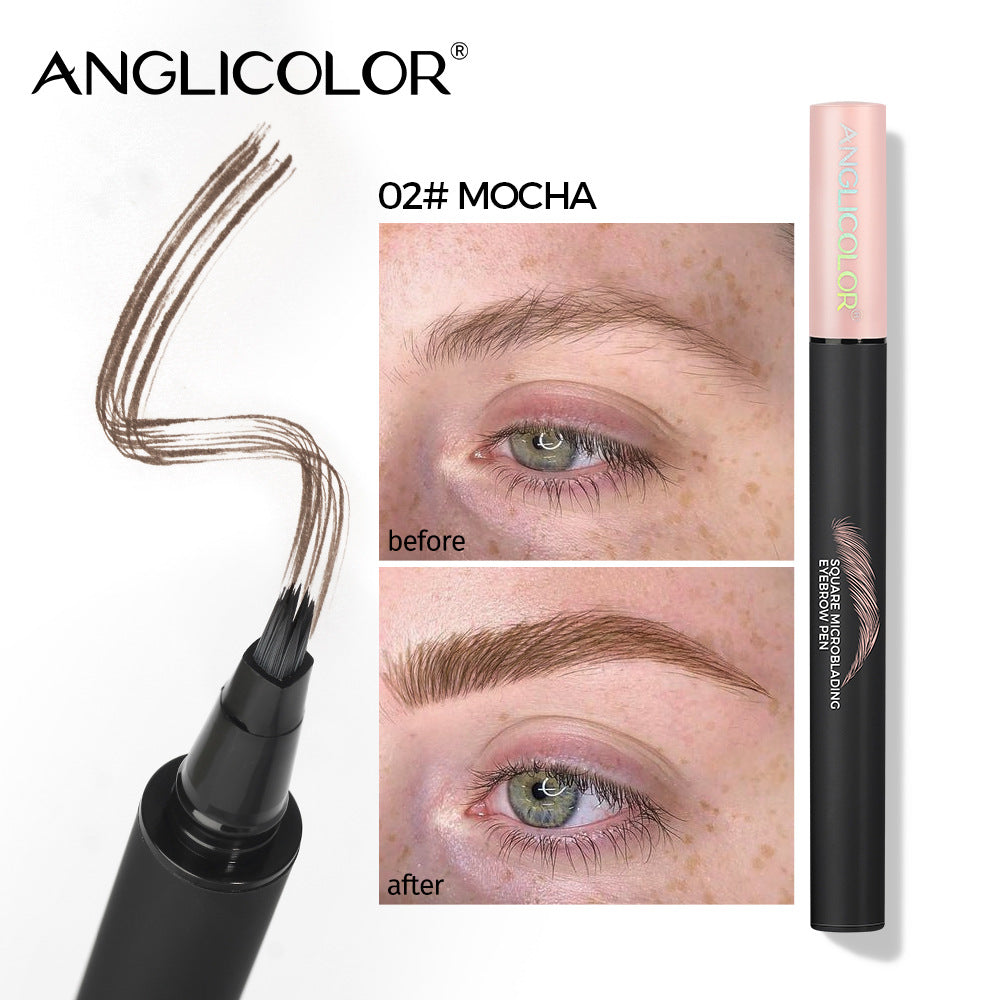 Specialized Liquid Eyebrow Pencil Wild Eyebrow Waterproof Long-lasting Non-fading Clear Definition Liquid Eyebrow Pencil
