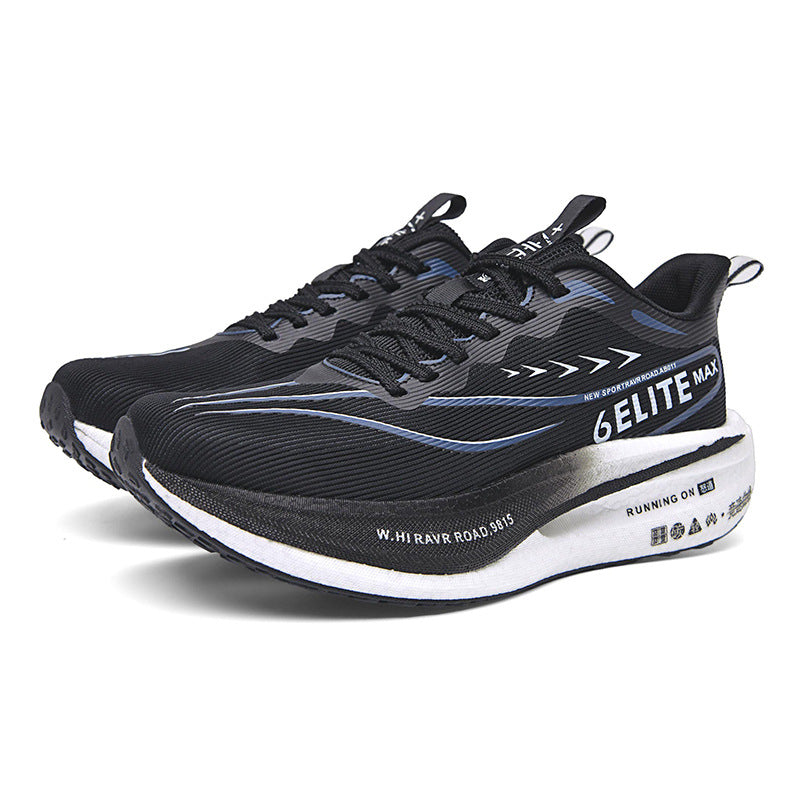 New model Feidian6pro Popcorn Carbon Plate Professional Racing Running Shoes Comfortable Breathable Unisex Sports Shoes
