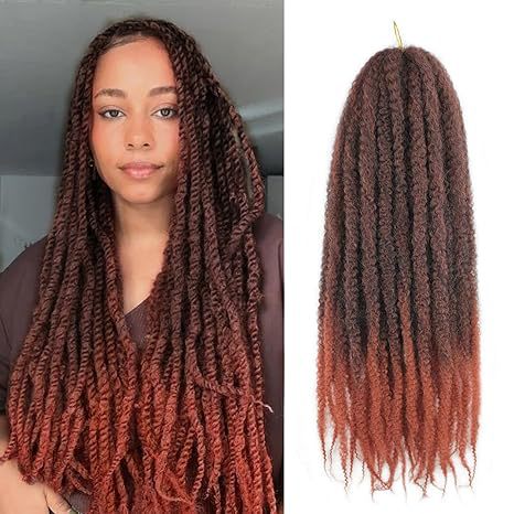 Wig African Big Hair Caterpillar Export Wholesale Synthetic Crochet Hair Fluffy Small Curls Multi-color Marley Hair