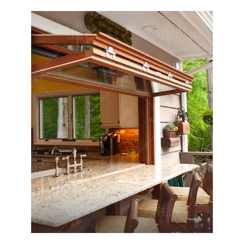 Simple Design Vertical Folding Window Tempered Glass Folding Glass Windows Bi Folding Windows