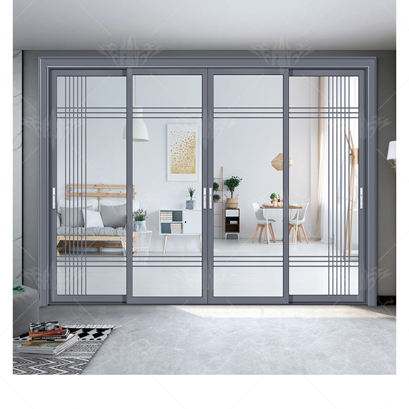 DJMI High Quality Energy Efficient Sliding Door & Aluminium Double Tempered Glass Sliding Doors
