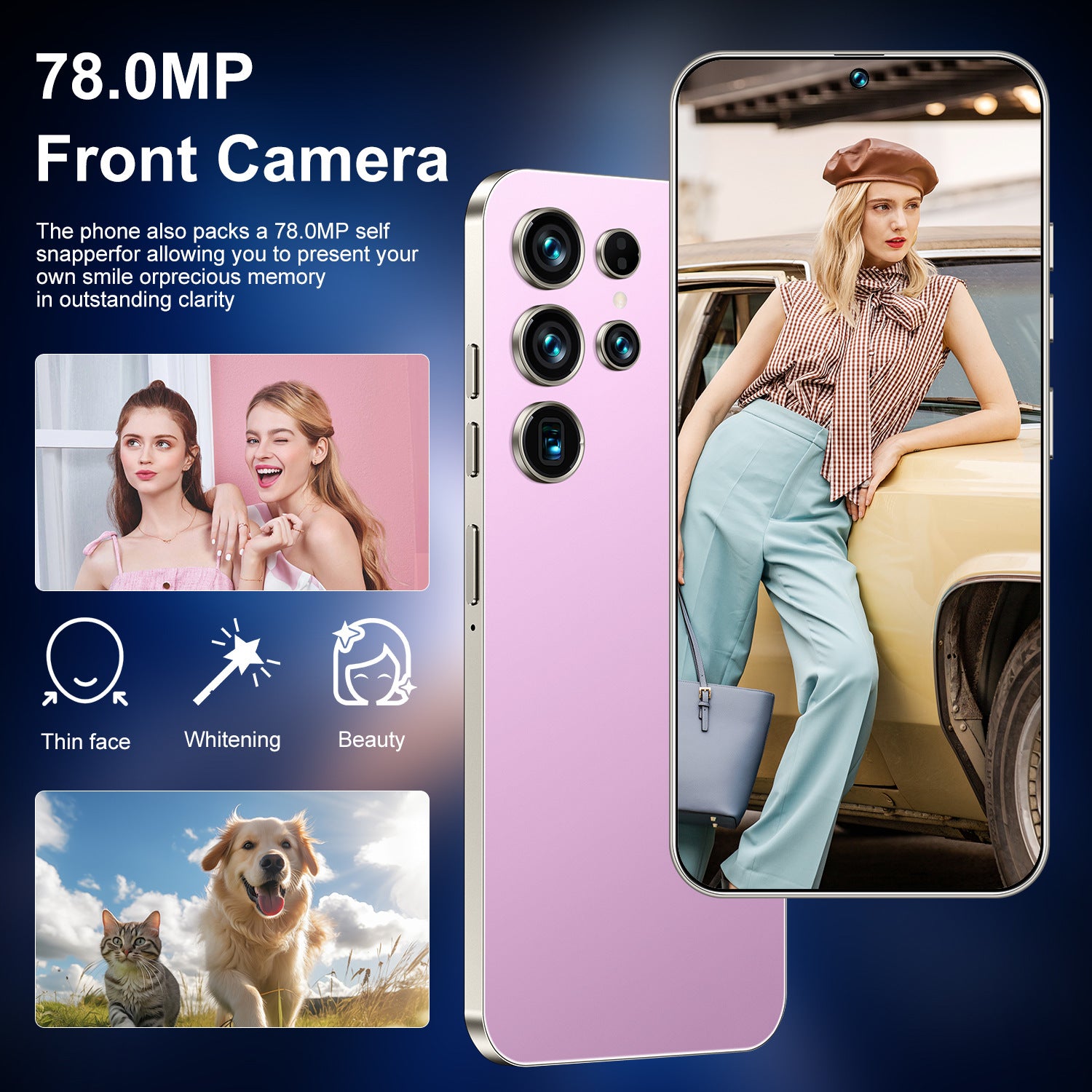 Popular S26 Ultra Android Intelligence5G Mobile Phone16+1T Large Memory Source Factory Available