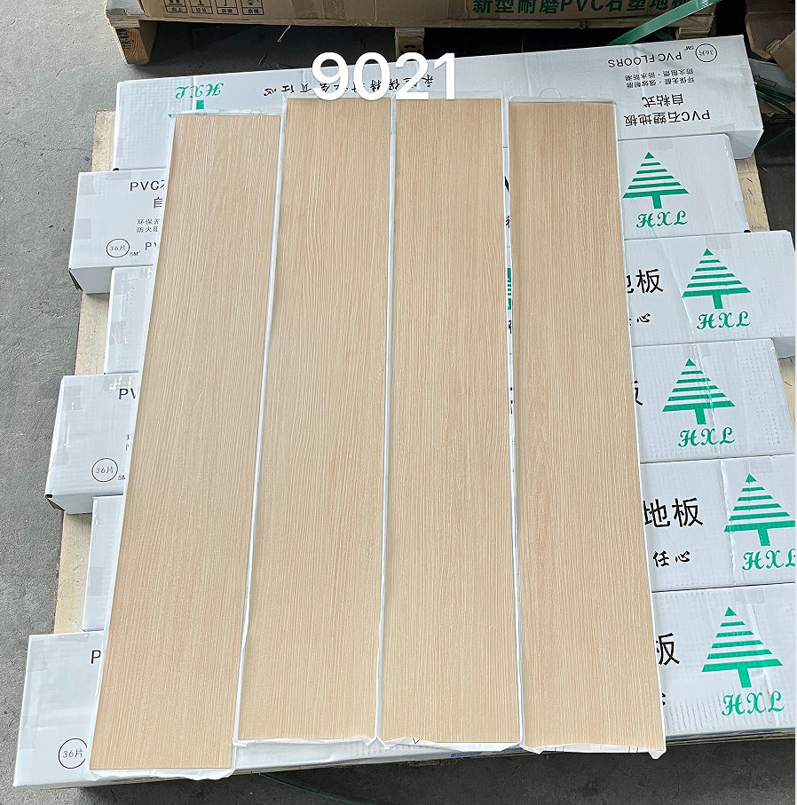 PVC Self-Adhesive Plastic Floor Stickers for Commercial Use in Bedrooms and Hallways, Indoor Renovation, Special for Cement Floors, Waterproof and Wear-Resistant