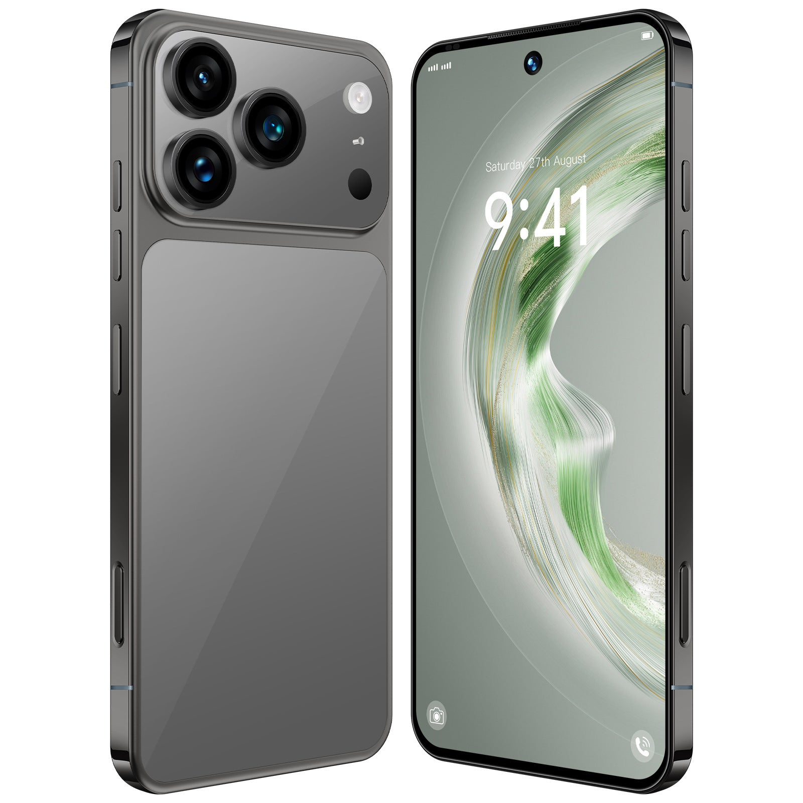 Popular A17 Pro Max Android7.3Inch Smart5G Mobile Phone16+1T Source Factory AliExpress TK