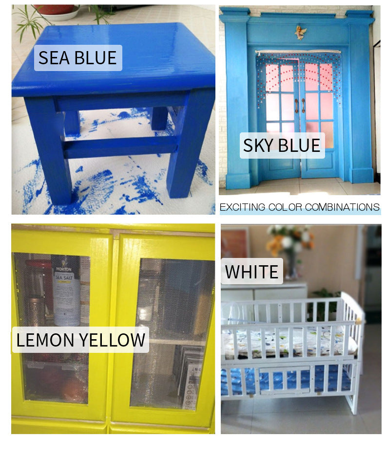 Wood Varnish Cabinet Window Frame Drawer Renovation Color Change Paint Water-based Renovation Latex Paint for Solid Wood Doors