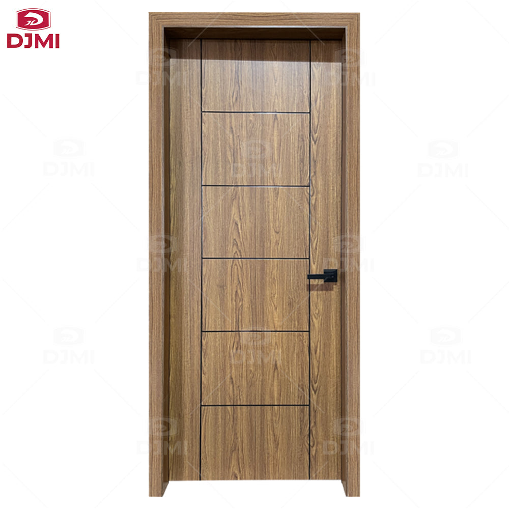 Manufacturer Custom High Quality Bedroom Solid Wood Door Design Modern Interior Room Doors Wooden