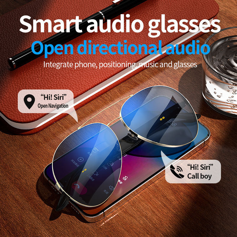 New Hot-Selling Smart AI Bluetooth Glasses Call Business Bluetooth Headset Smart Glasses TWS No reviews yet