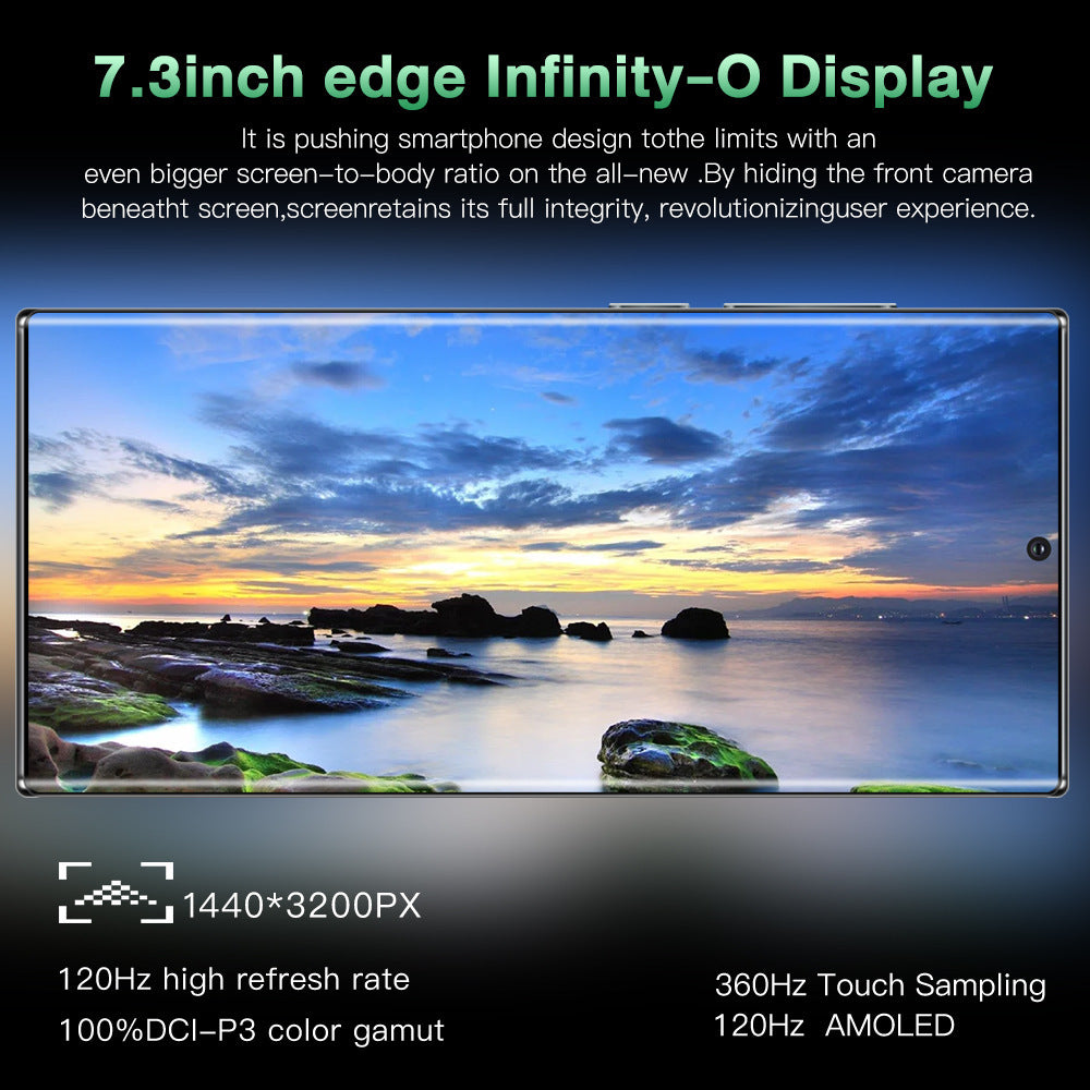 S23Ultra Spot Goods5G Smartphone6.7Inch Screen3+64GB Student Android Phone Dropshipping