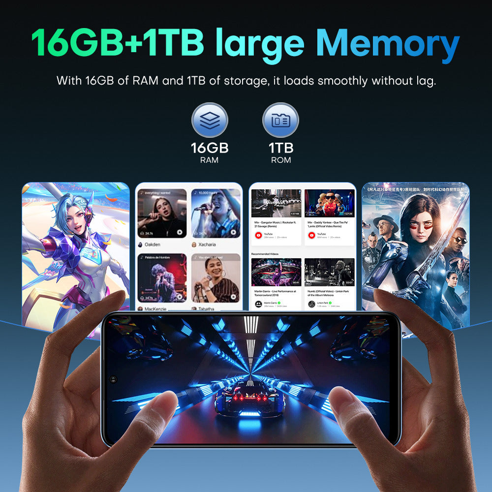 New Hot Pova7 Pro7.3Inch16+1T Android All-in-One Smartphone